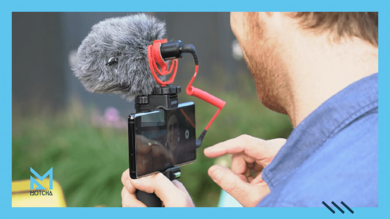 smartphone video geluid microfoon plofkap